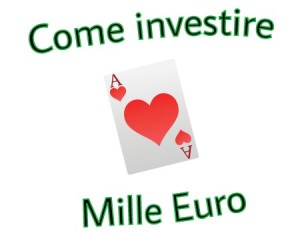 Immagini su come investire 1000 euro