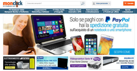 Recensione su Monclick per notebook, TV, PC